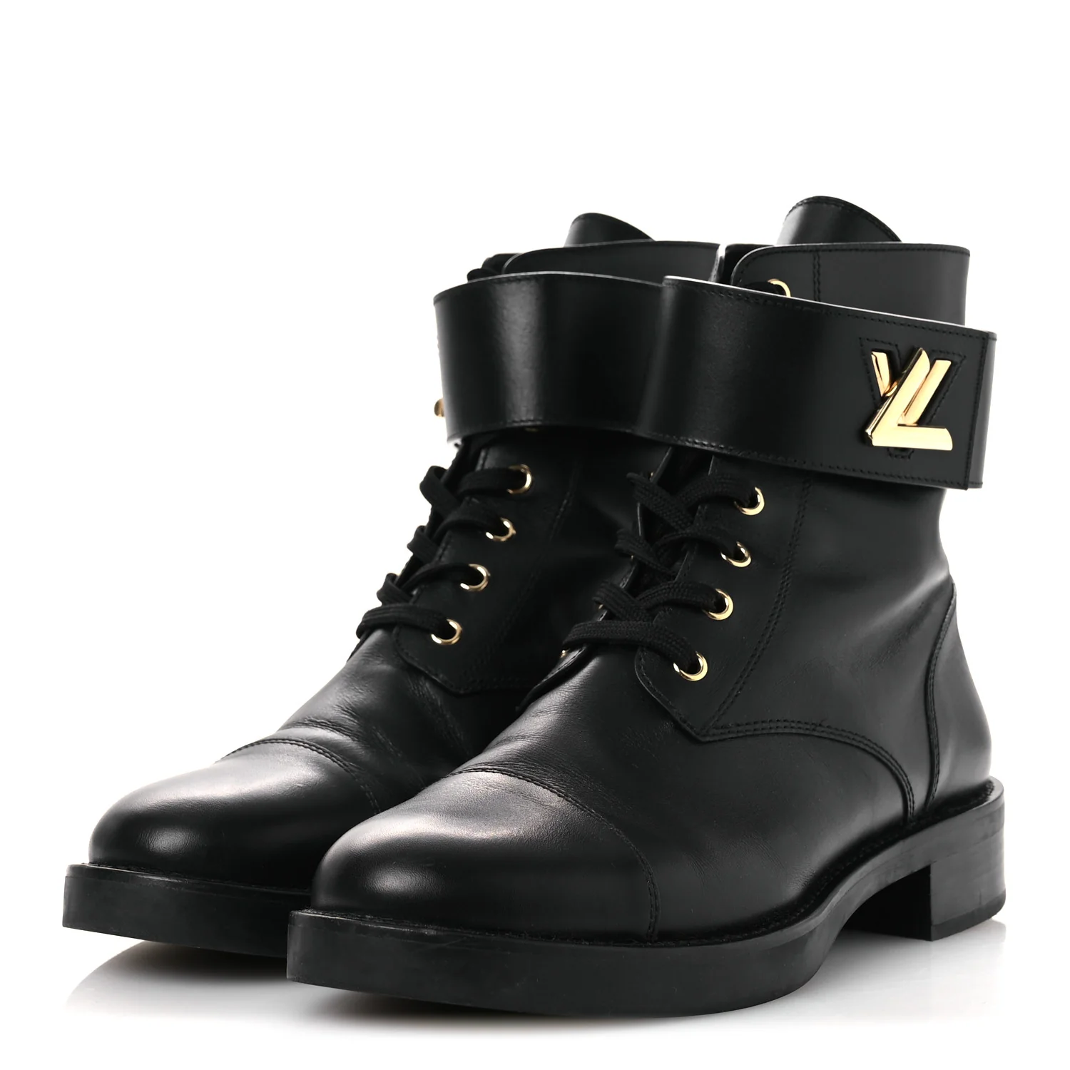 Calfskin Wonderland Ranger Boots 41 Black