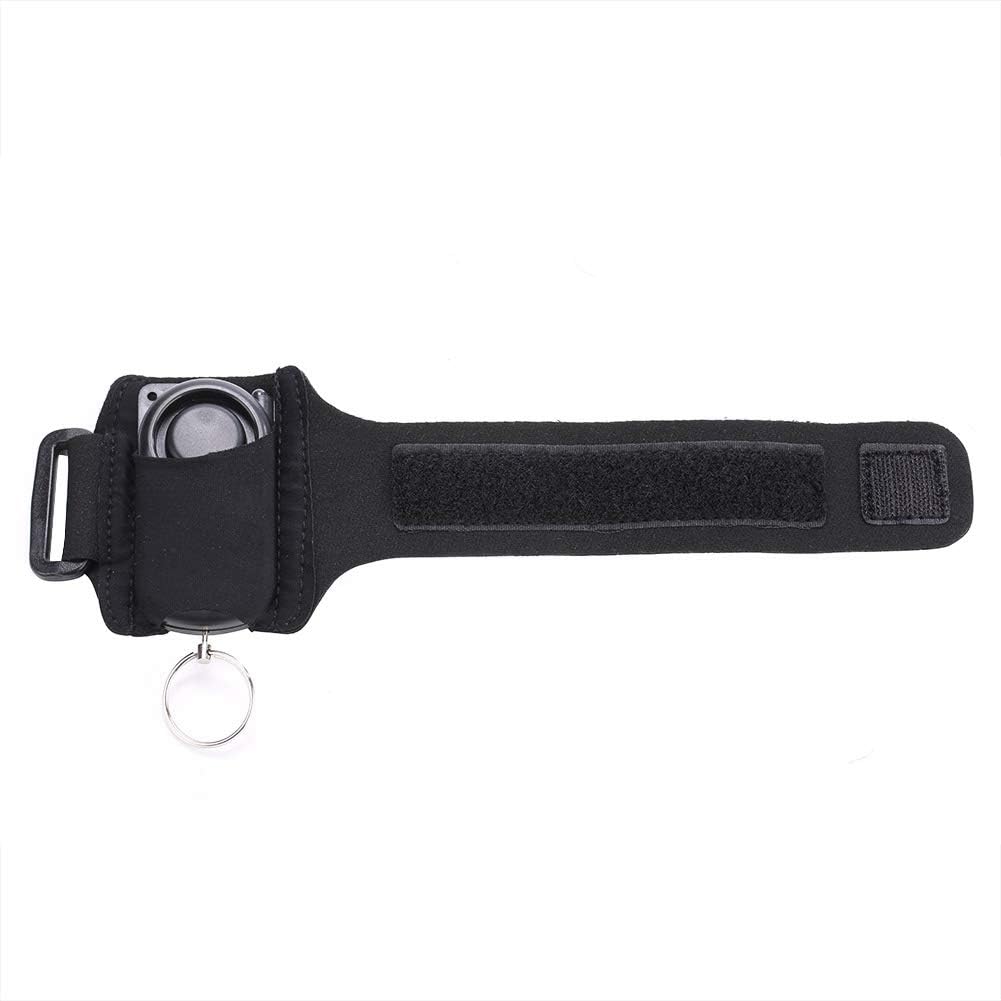 120dB Personal Security Alarm Armband with Bright LED Flashlight Compact Design for Women and Girls Safety Device