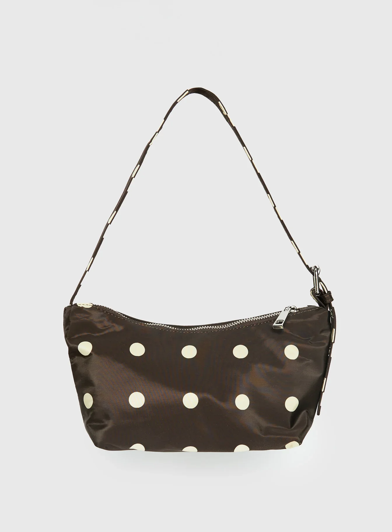 Winta Shoulder Bag Brown Polka