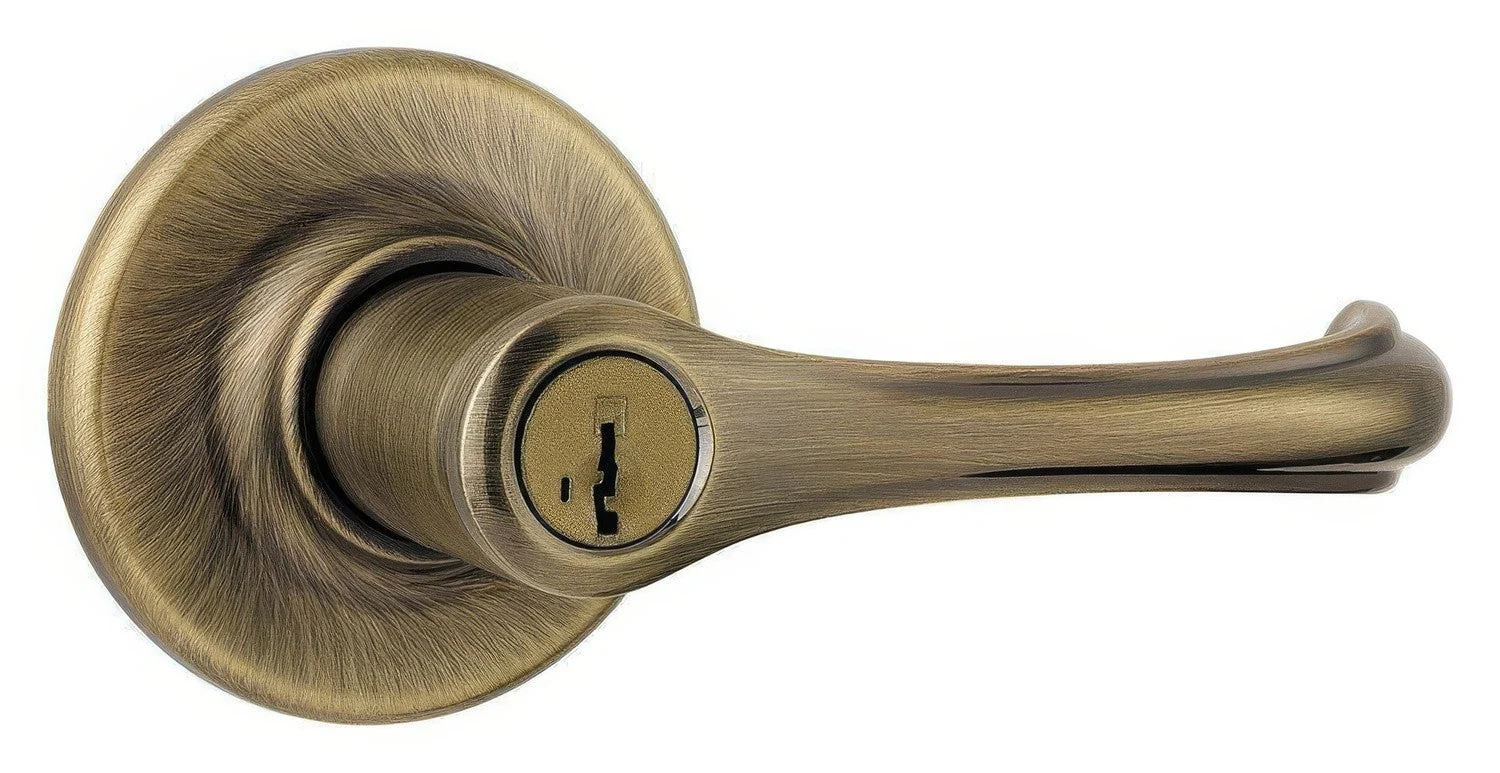 Kwikset 405DNL-S Dorian Keyed Entry Lever - TA Screen Specialist, Inc.
