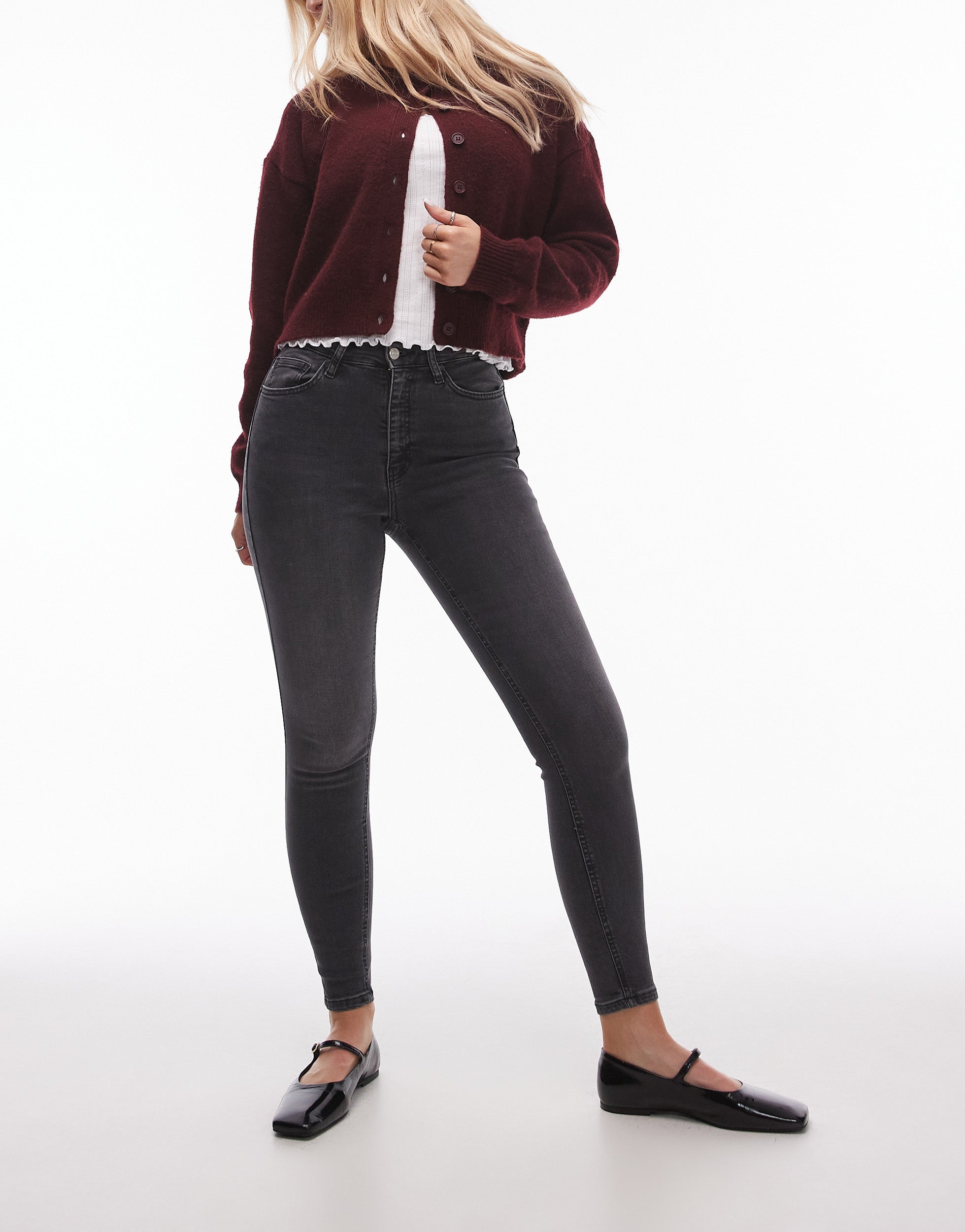 VERO MODA® TOPSHOP High rise Skinny Fit Jeans