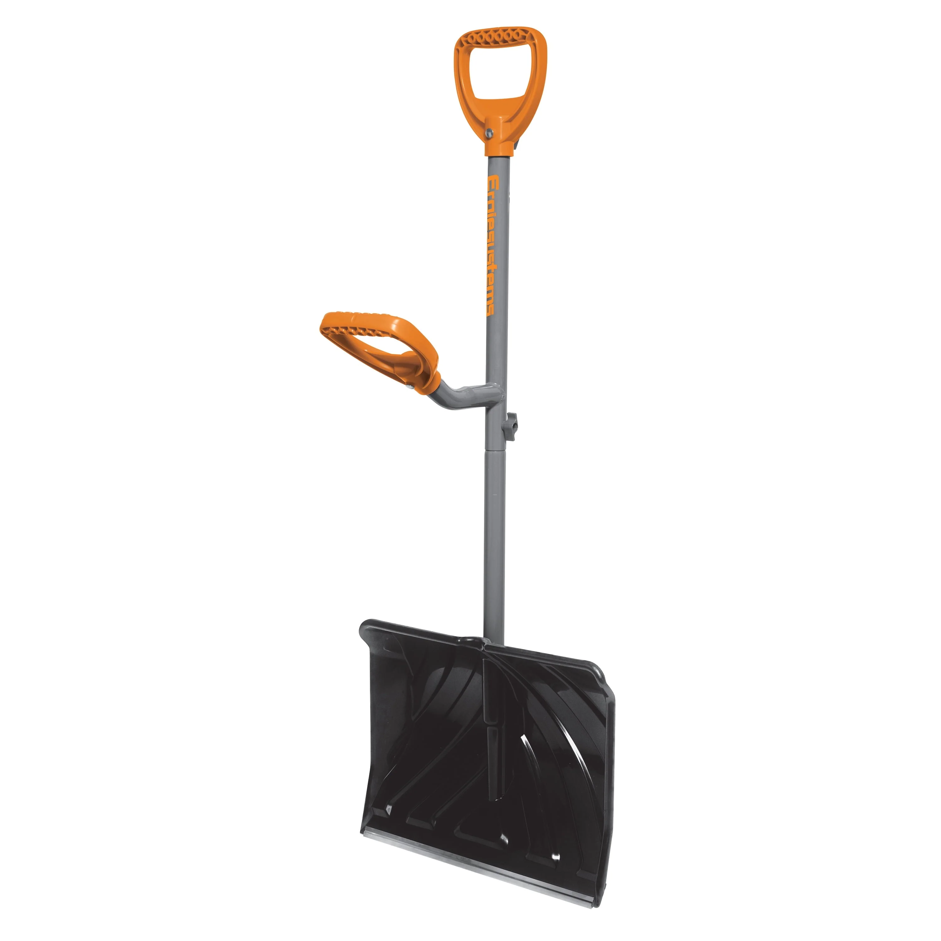Ergie Systems 18" Impact Resistant Snow Shovel, 34 5" Steel Shaft Image 3