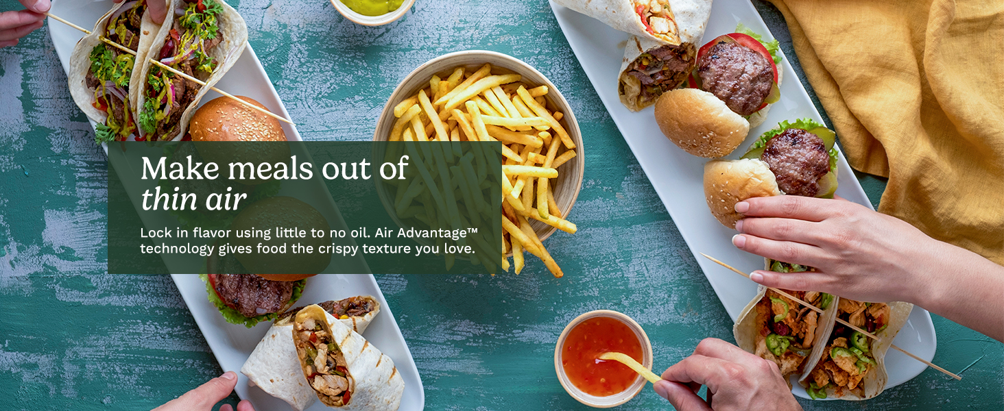 make meals out of thin air