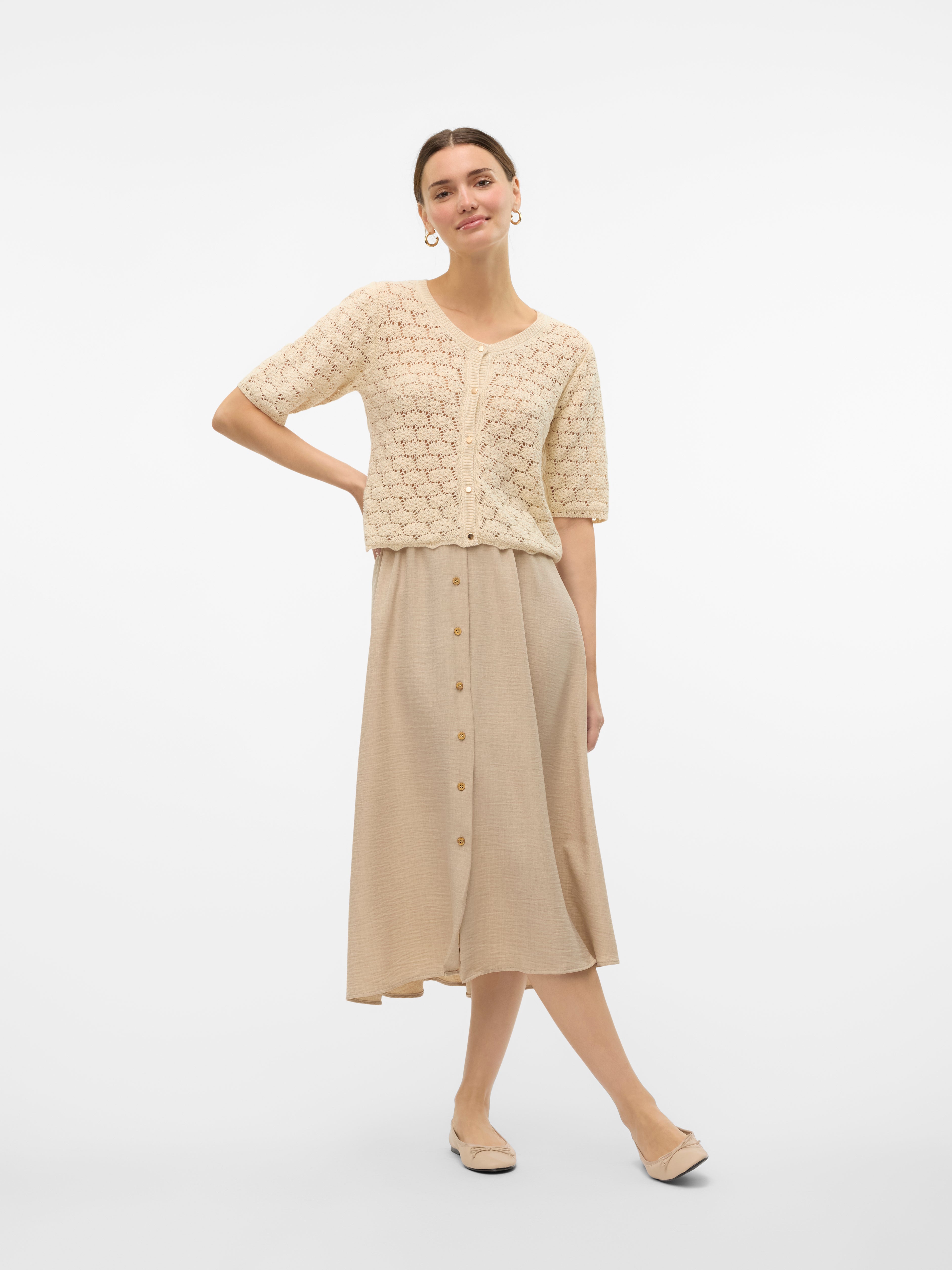 VERO MODA® VMMELANEY High waist Long skirt