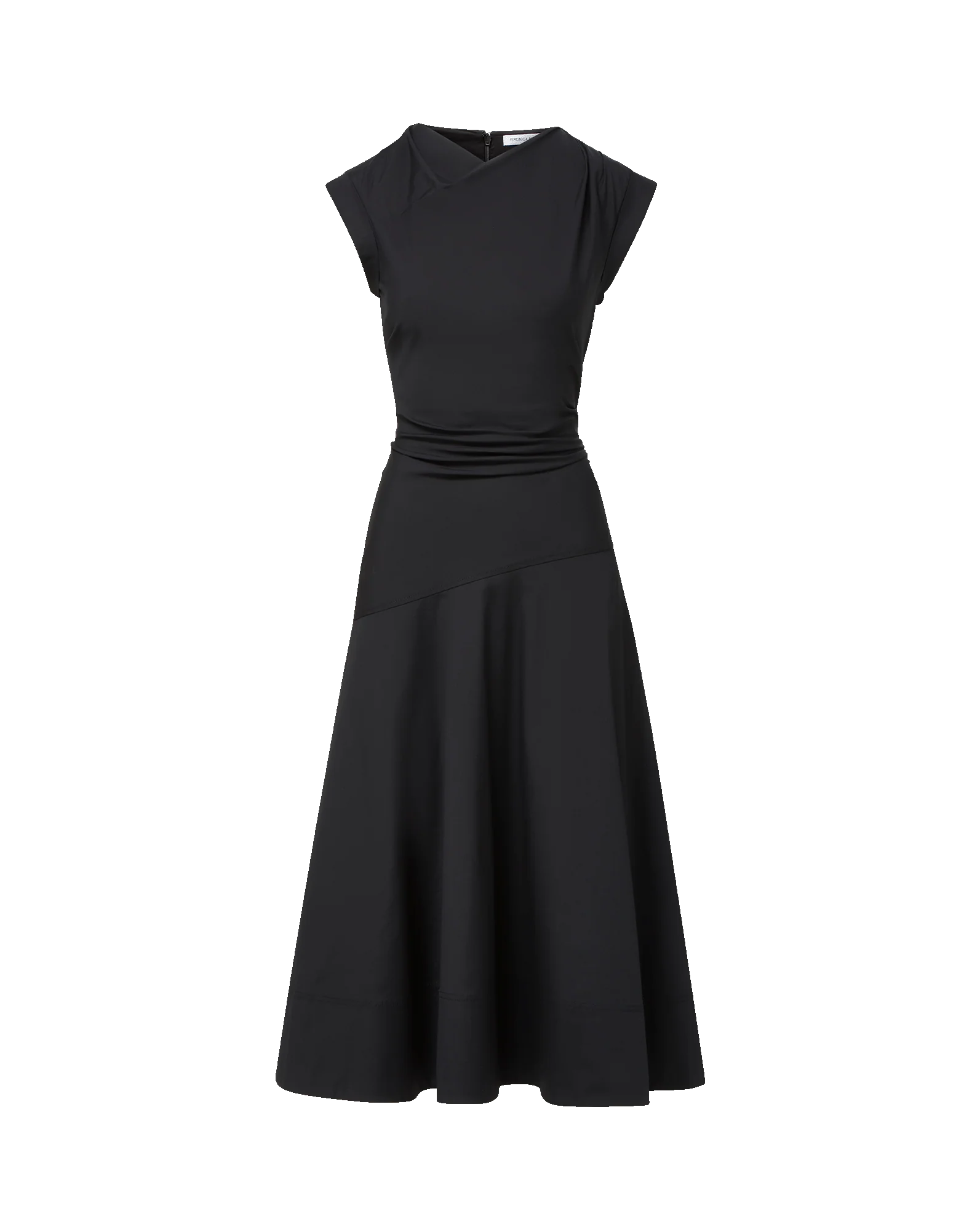 Lisette Cotton Poplin Midi Dress