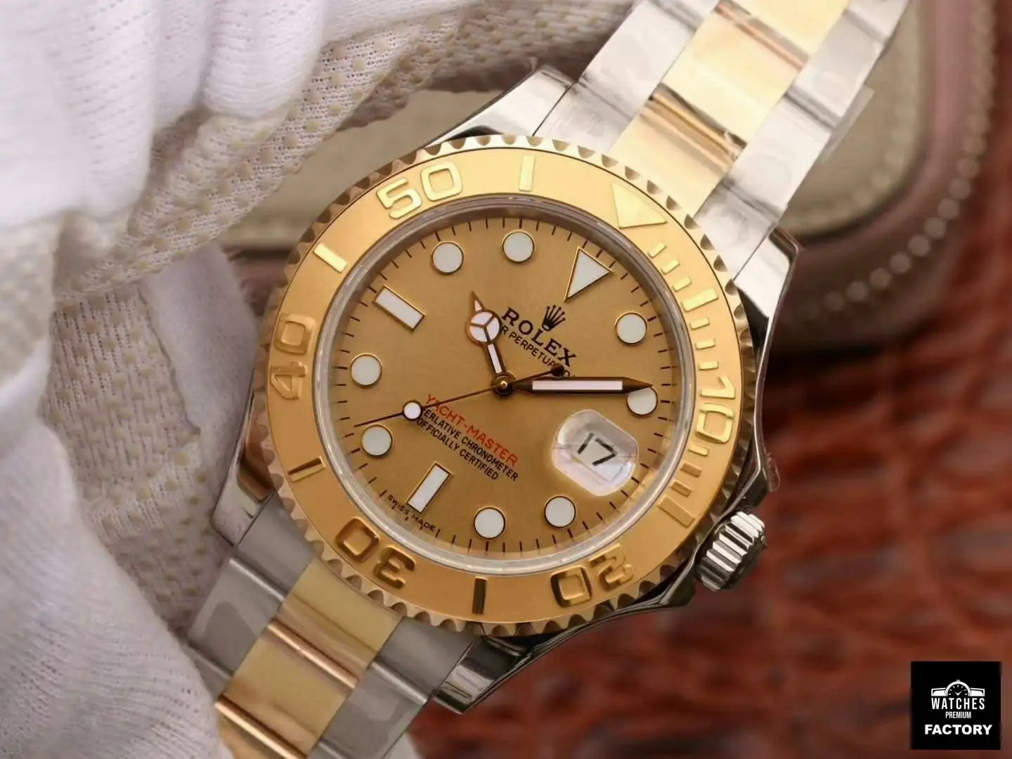 Rolex Yacht Master 116623 Champagne Dial