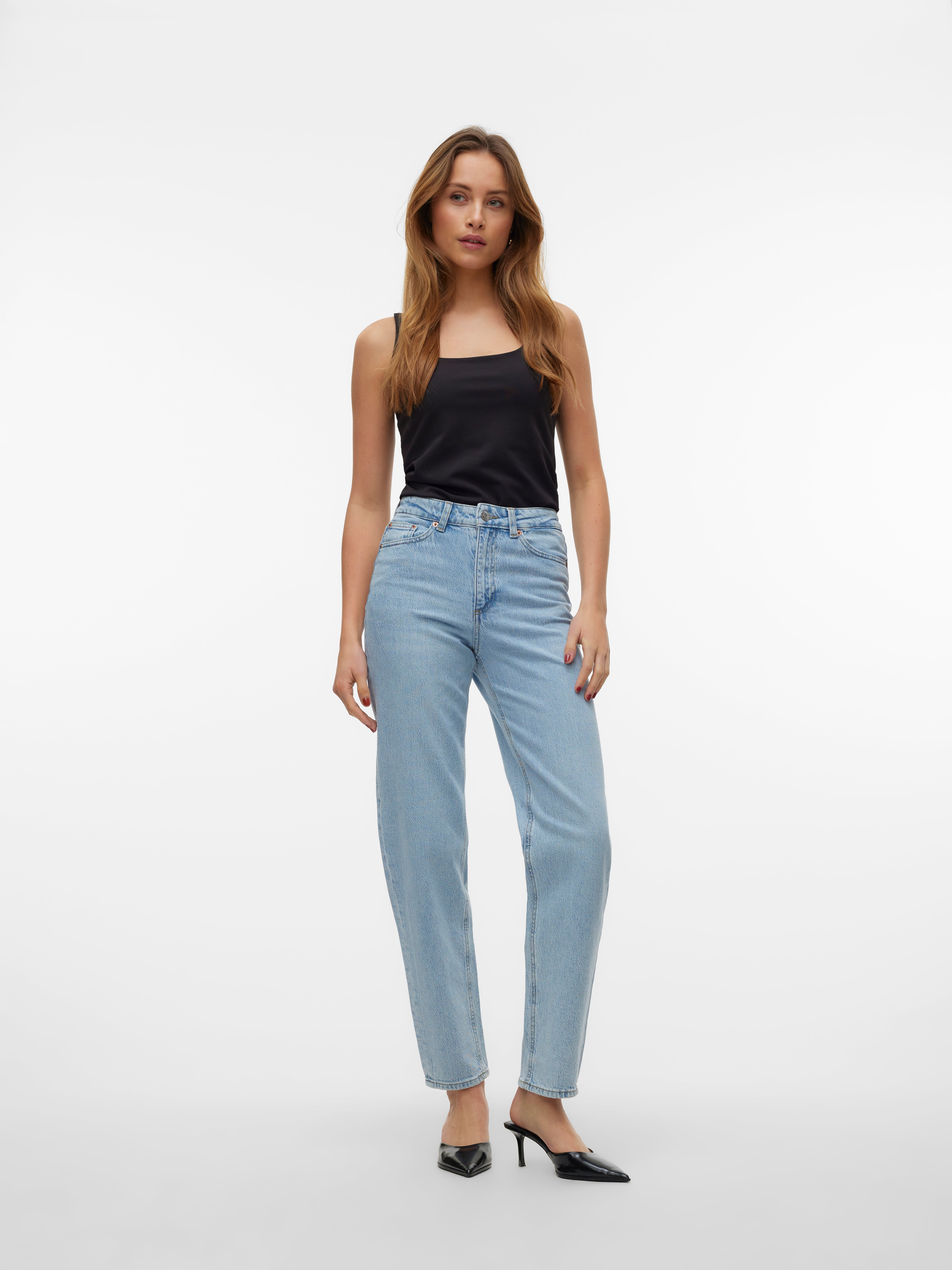 VERO MODA® VMTESSA High rise Mom Fit Jeans