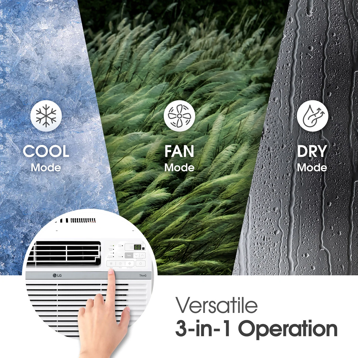 24,500 BTU 1550 Sq ft 230V Window Air Conditioner, LW2524RD(24500) - Image 6