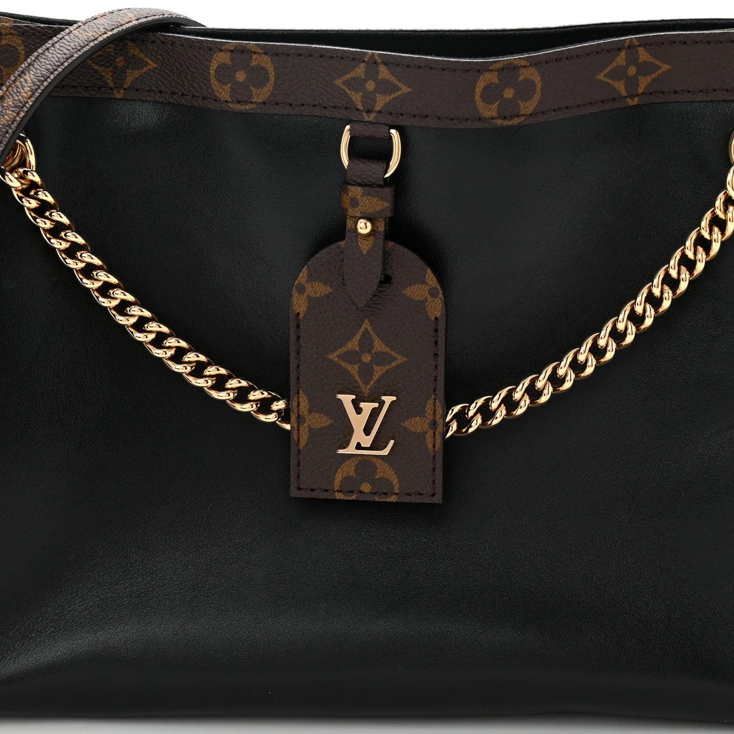 Calfskin Monogram Nova Vibe PM Black