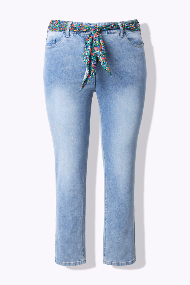 Scarf Belt Jeans