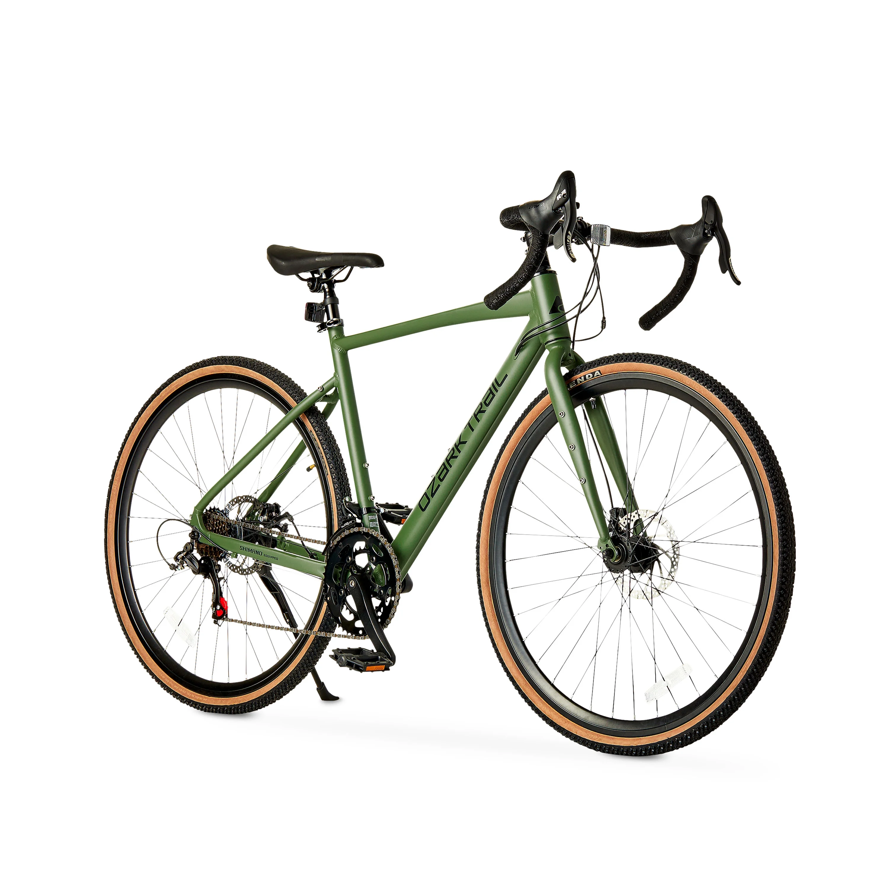 700c G.1 Explorer Drop Bar Gravel Bike, Medium Frame, Fits Riders 5'5" 5'10", Green, Adult(54 cm) - Image 2