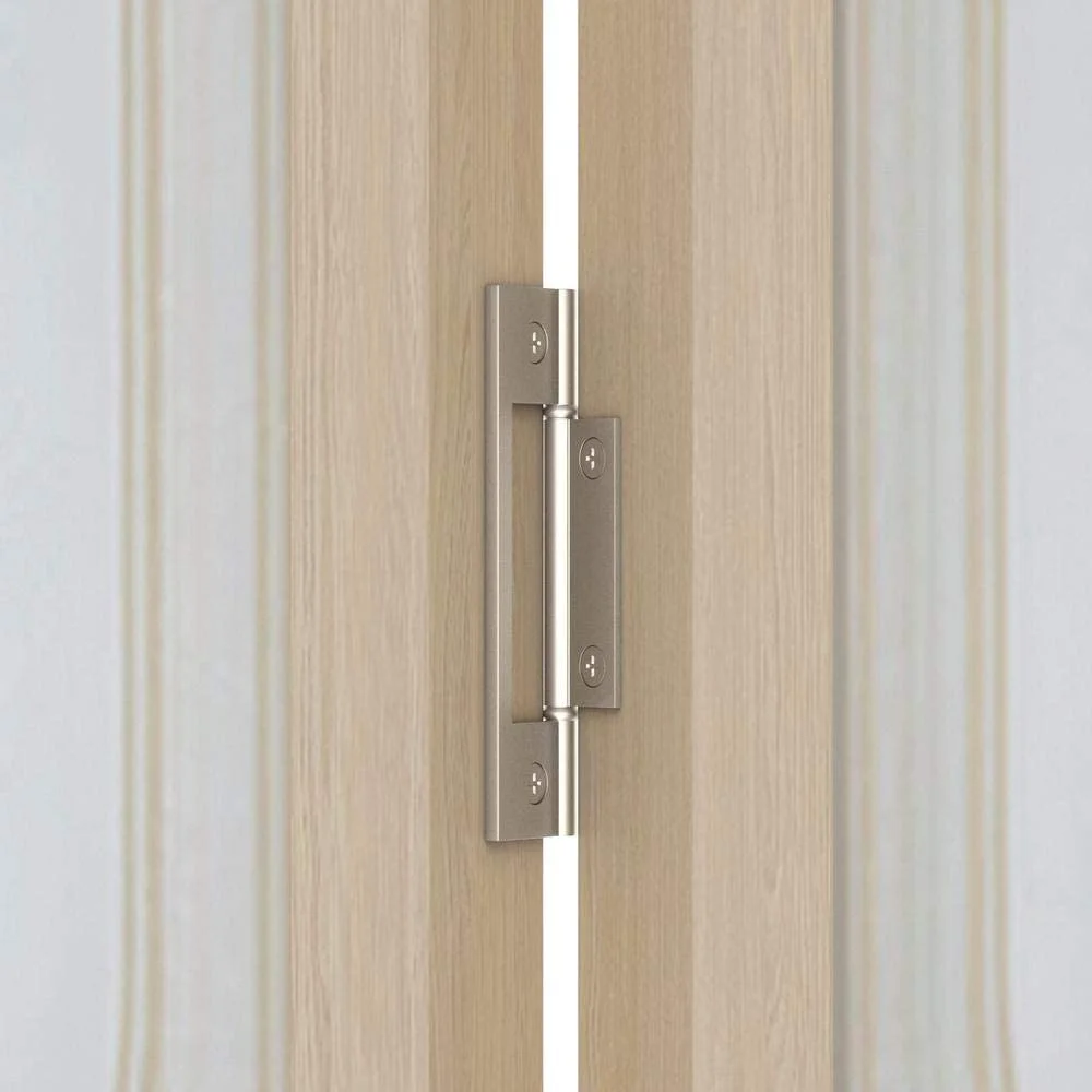 Pinecroft Tuscany Decorative Glass/Raised Panel Interior Bifold Solid Pine Wood Door, 24" x 80", Unfinished Pine 24x80 Inch(24/80.5) - Image 4