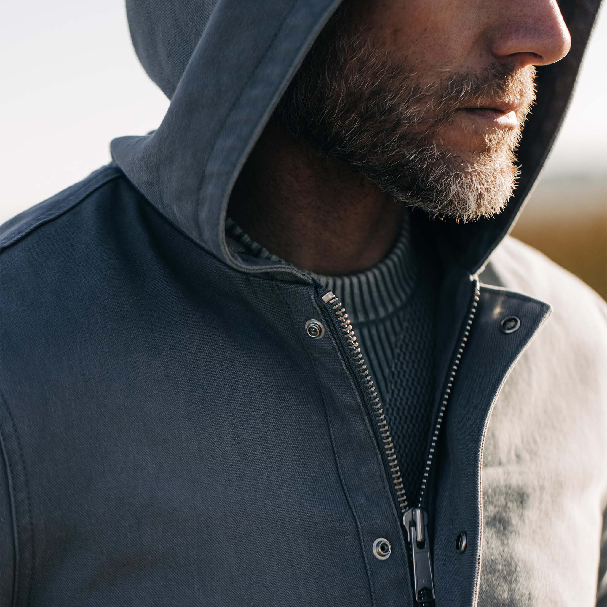 Le sweat à capuche Workhorse en toile de fond grise Boss Duck