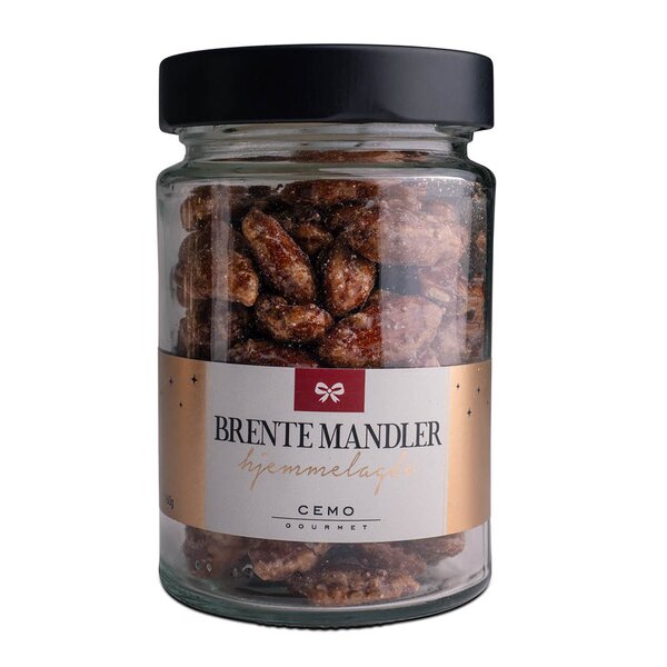 Brente mandler 160g