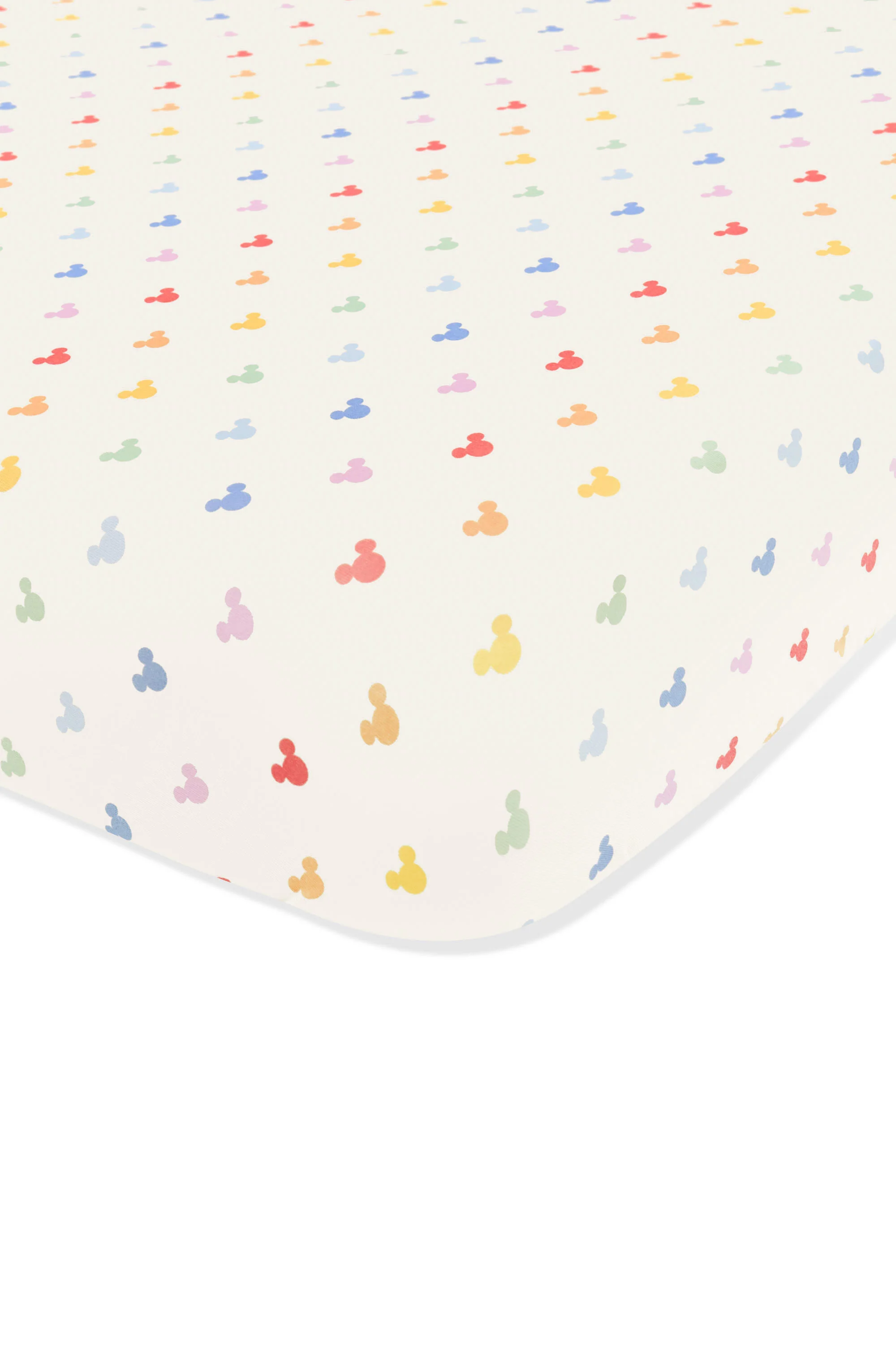 Crib Sheet in Pastel Mickey Mouse