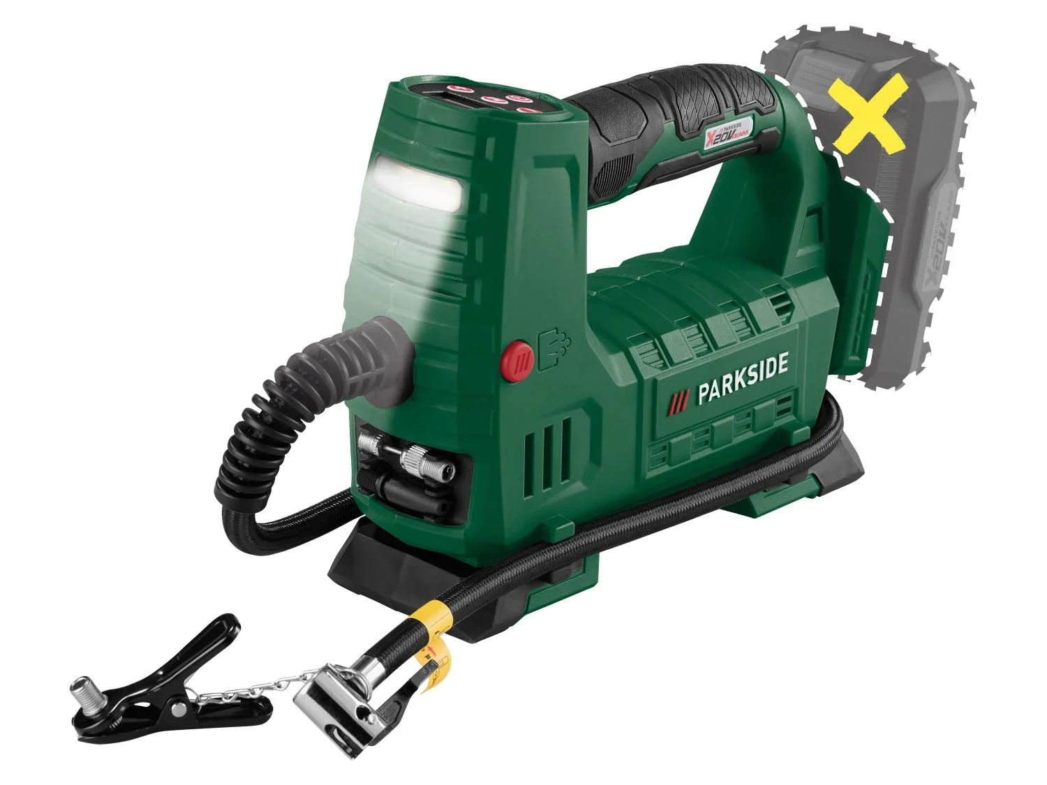 PARKSIDE Compresseur sans fil PAKT 20-Li A1, 20 V