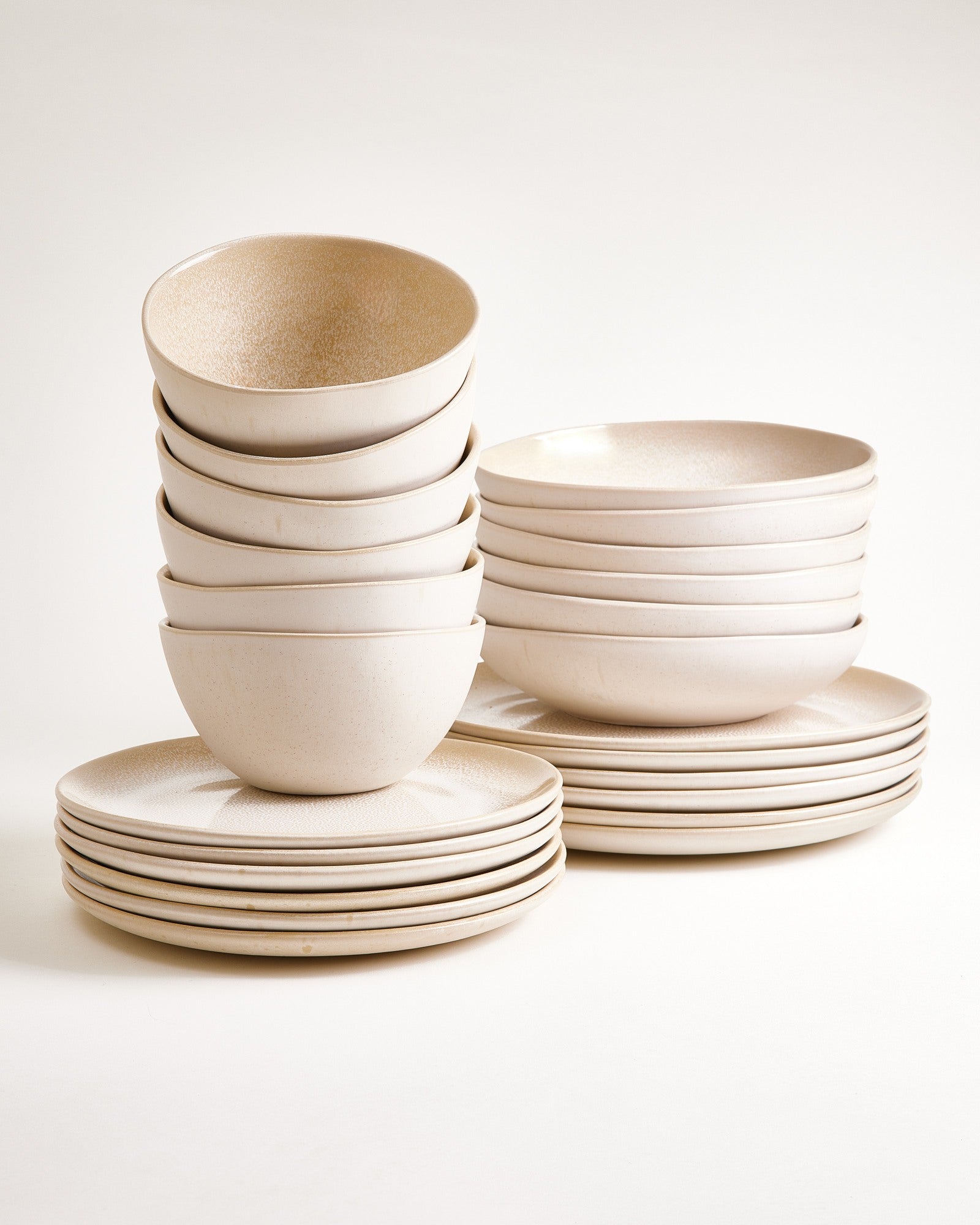 LOROSA - TABLEWARE SET CLASSIC SAND 24 PIECES