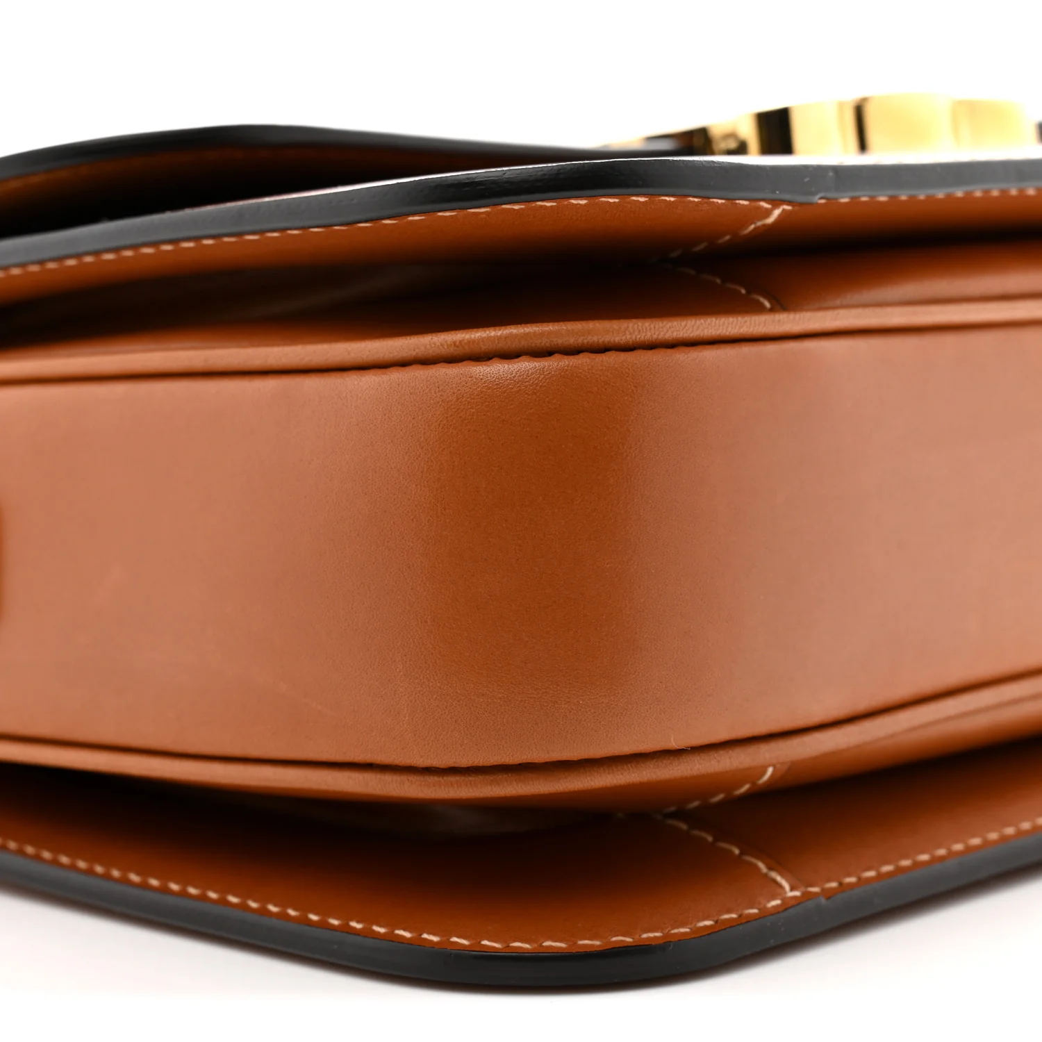 Natural Calfskin Medium Triomphe Tan