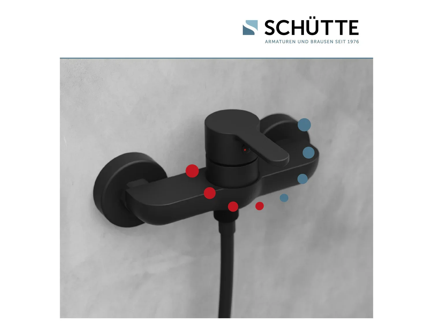 Schtte Mitigeur de salle de bains srie  Denver , noir