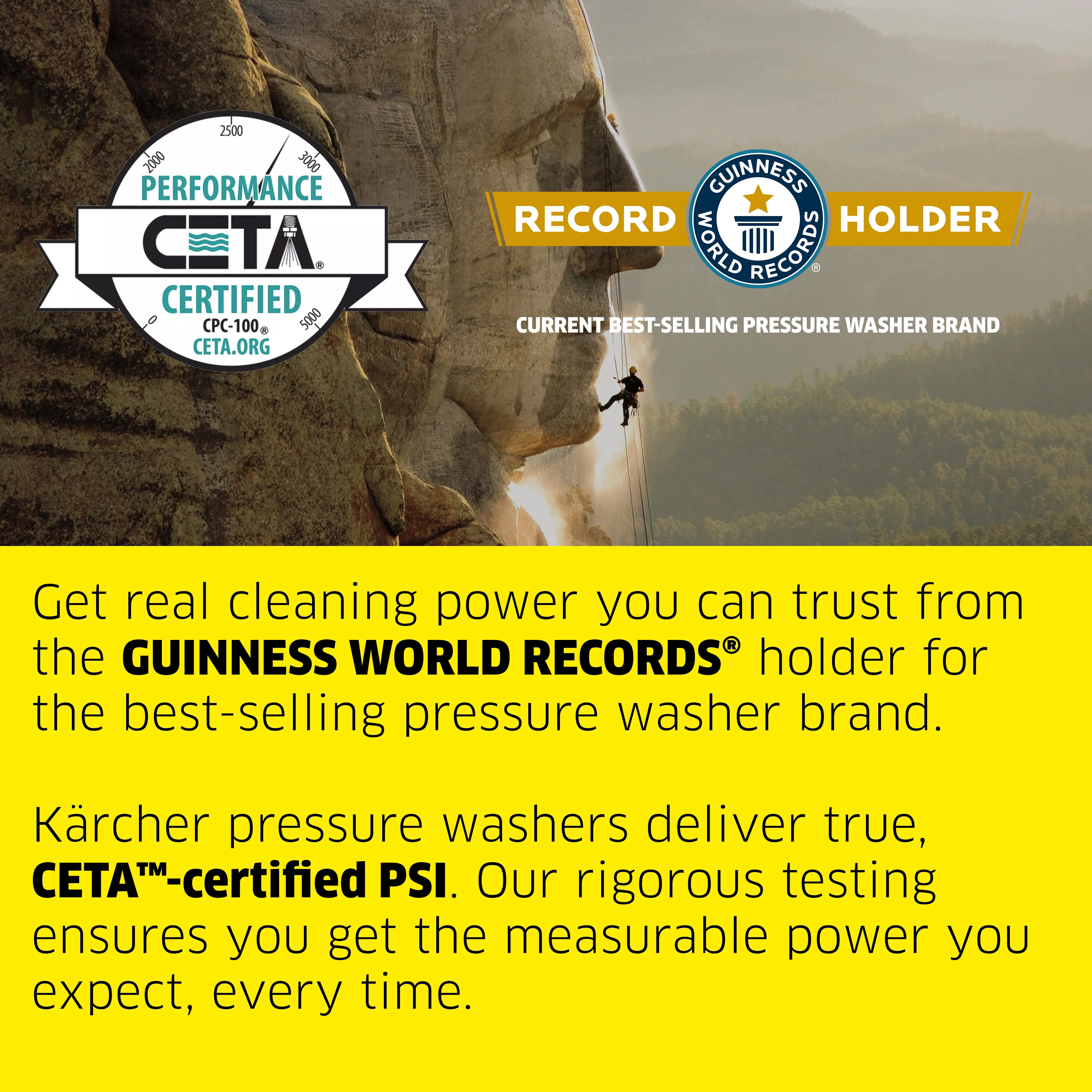 Pressure Washer K1700, CETA Certified, 3 Spray Nozzles, Detergent Tank, For Cars, Driveways, Siding, Patios, 1.2 max. GPM - Image 3
