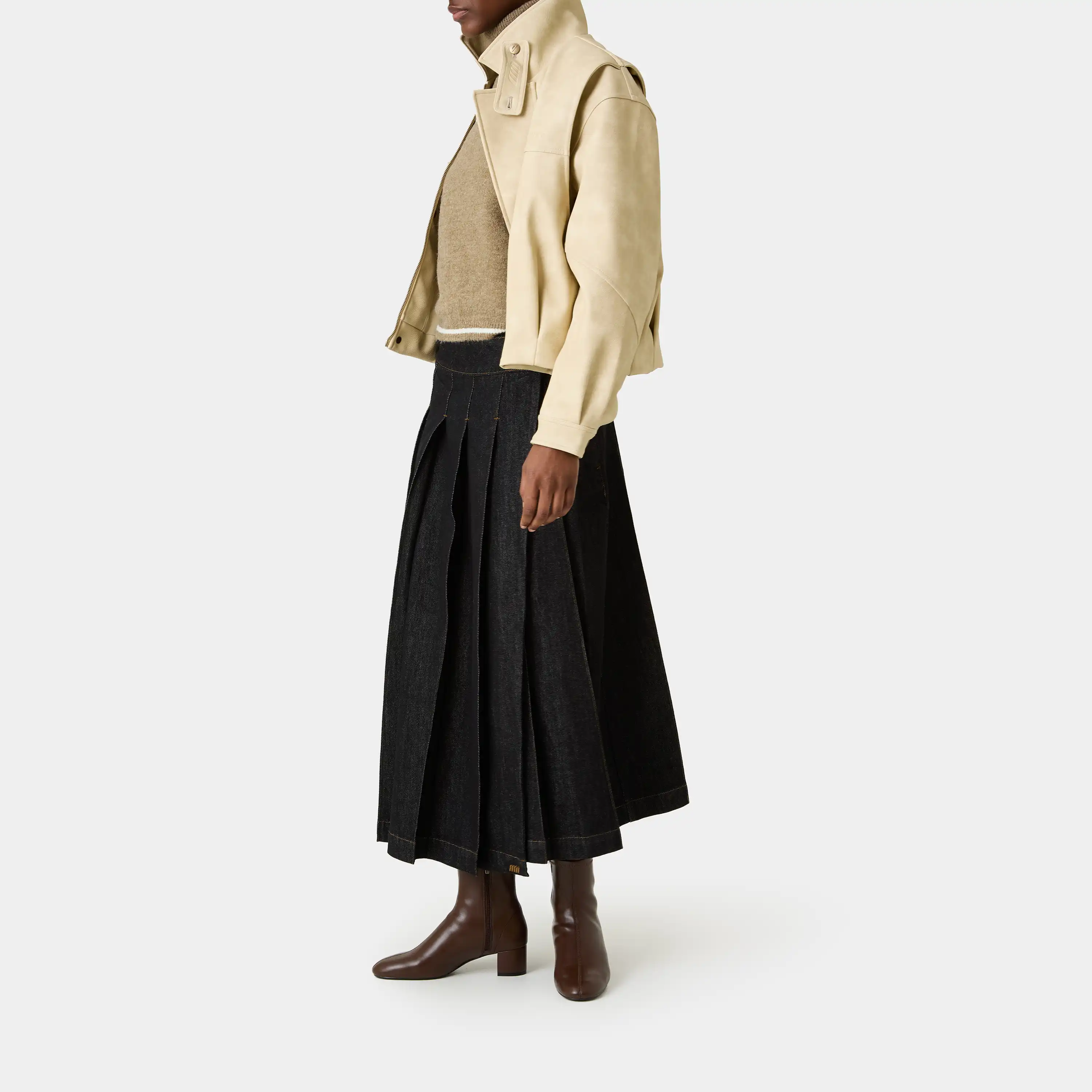 Kate Raw Denim Skirt