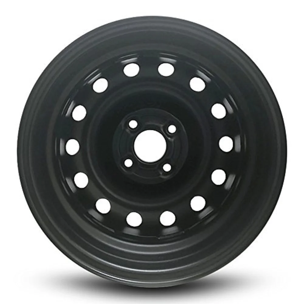 Wheel Rim for 2005-2011 Chevy Aveo 14 in Black Steel Rim Direct Fit - Image 3