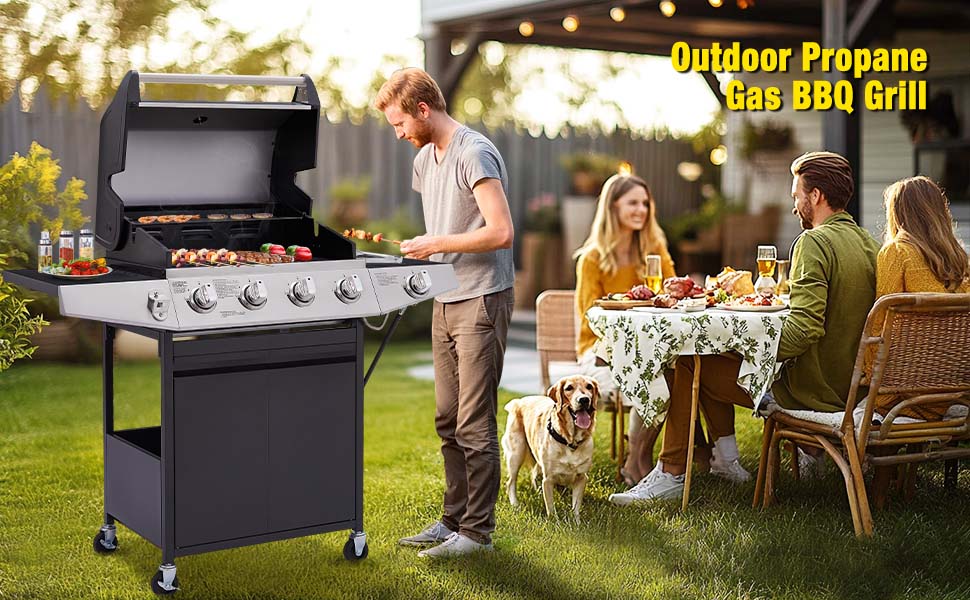 gas grill