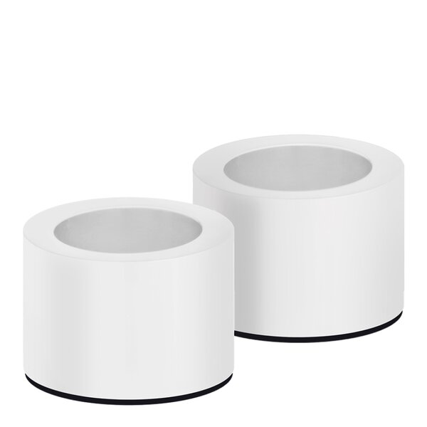Taper Candles lysestake 3,2x2,3 cm 2 stk hvit