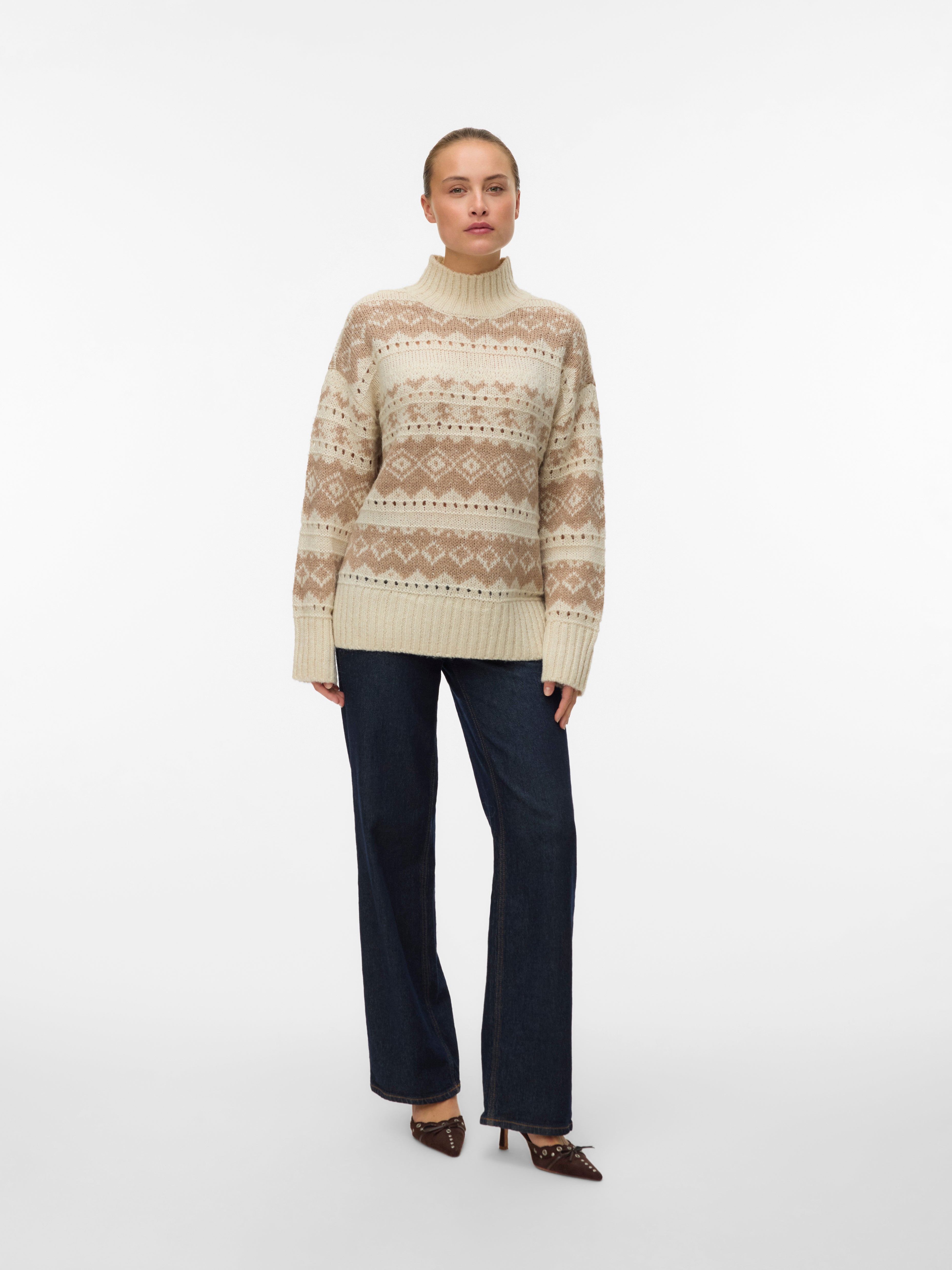VERO MODA® VMAMPLE Knitted pullover
