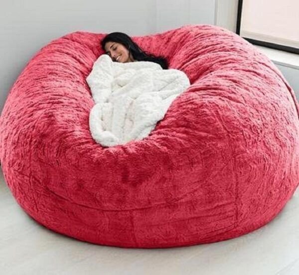 Pouf géant Comfort Beanbag Lovesac avec rembourrage