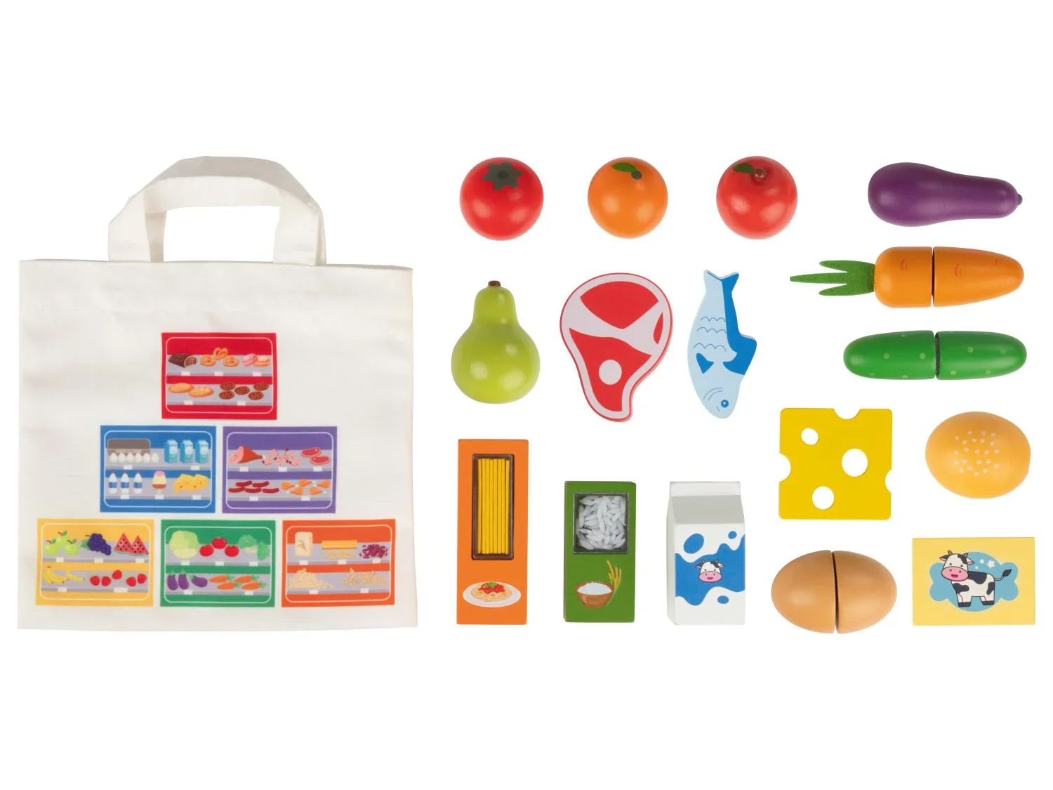 lupilu Set de jeu d'aliments