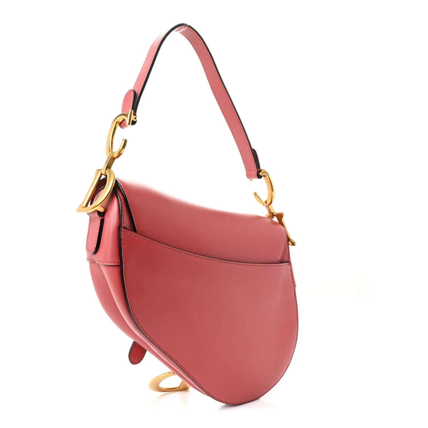 Calfskin Saddle Bag Pink