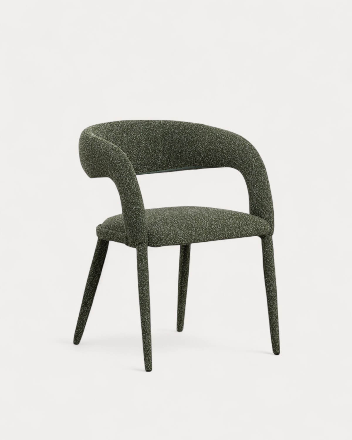 Ewen - Pack 2 Sillas de Comedor de Tela y Metal Ewen