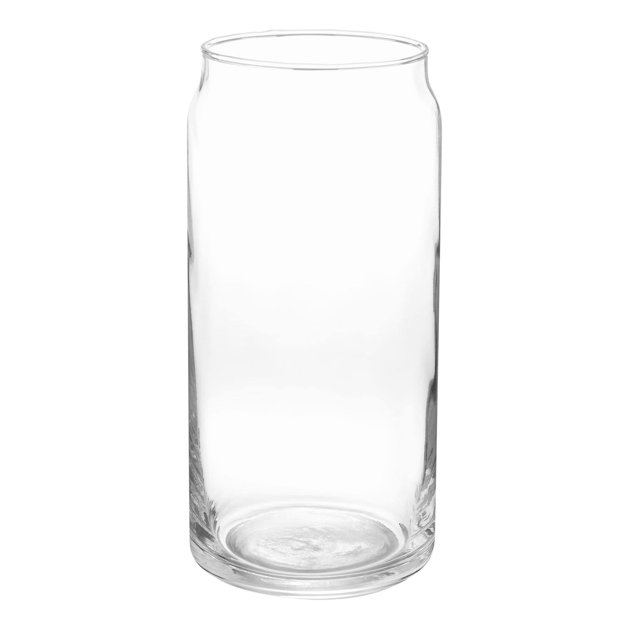 Mainstays Can Shaped Clear Beer Tumbler Glass - 20 oz