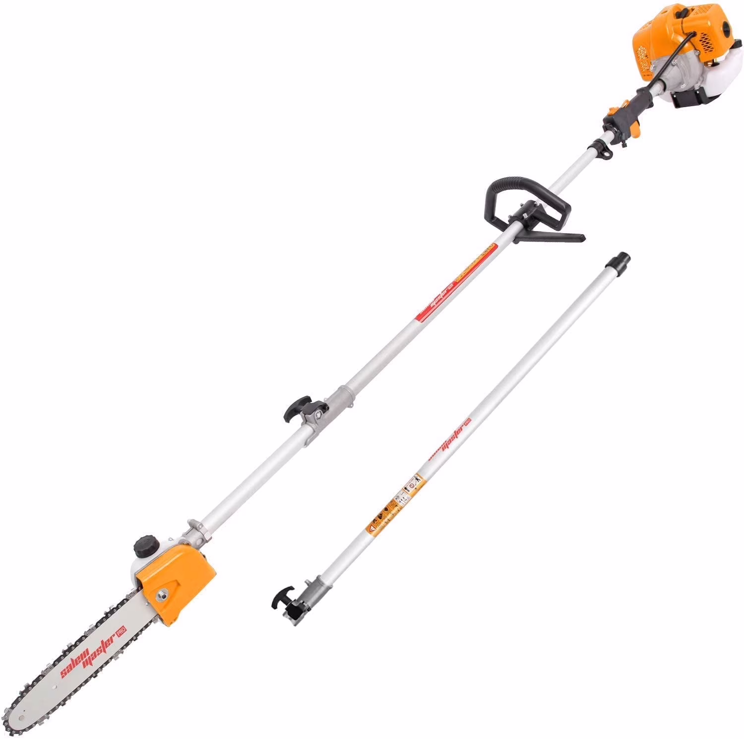 Gas Pole Saw for Tree Trimming with 3.6ft Extension for a 15ft Reach CG430MF