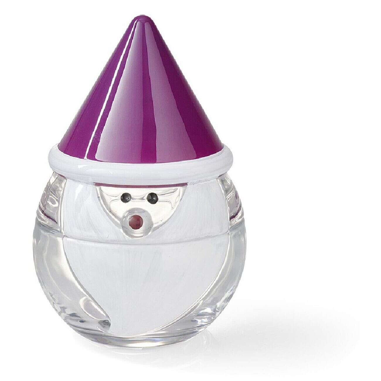 Bocal en verre avec couvercle design Père Noël (2 modèles)