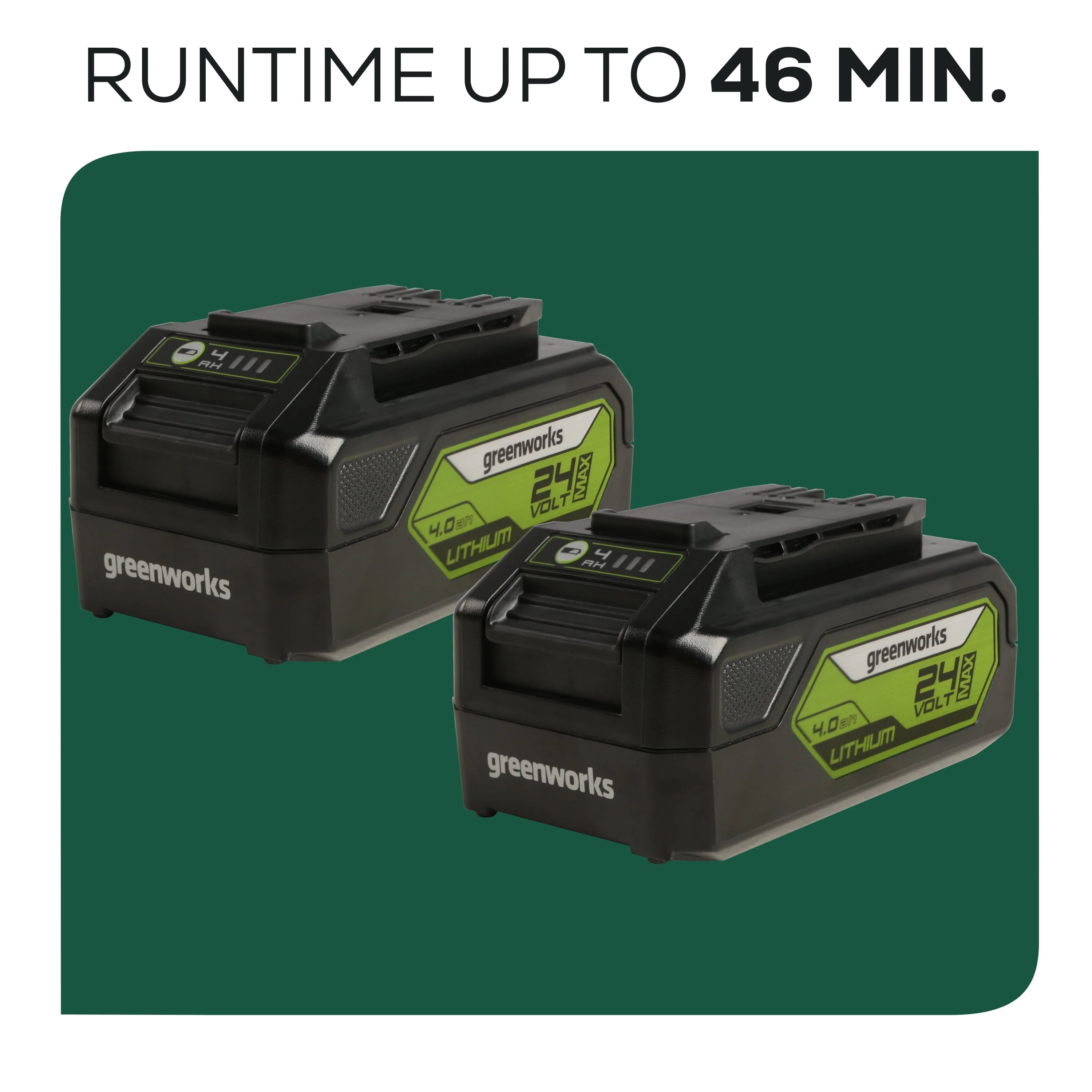 48V 20" Brushless Battery-Powered Lawn Mower, Two (2) 4.0Ah USB Batteries and Charger - Image 10