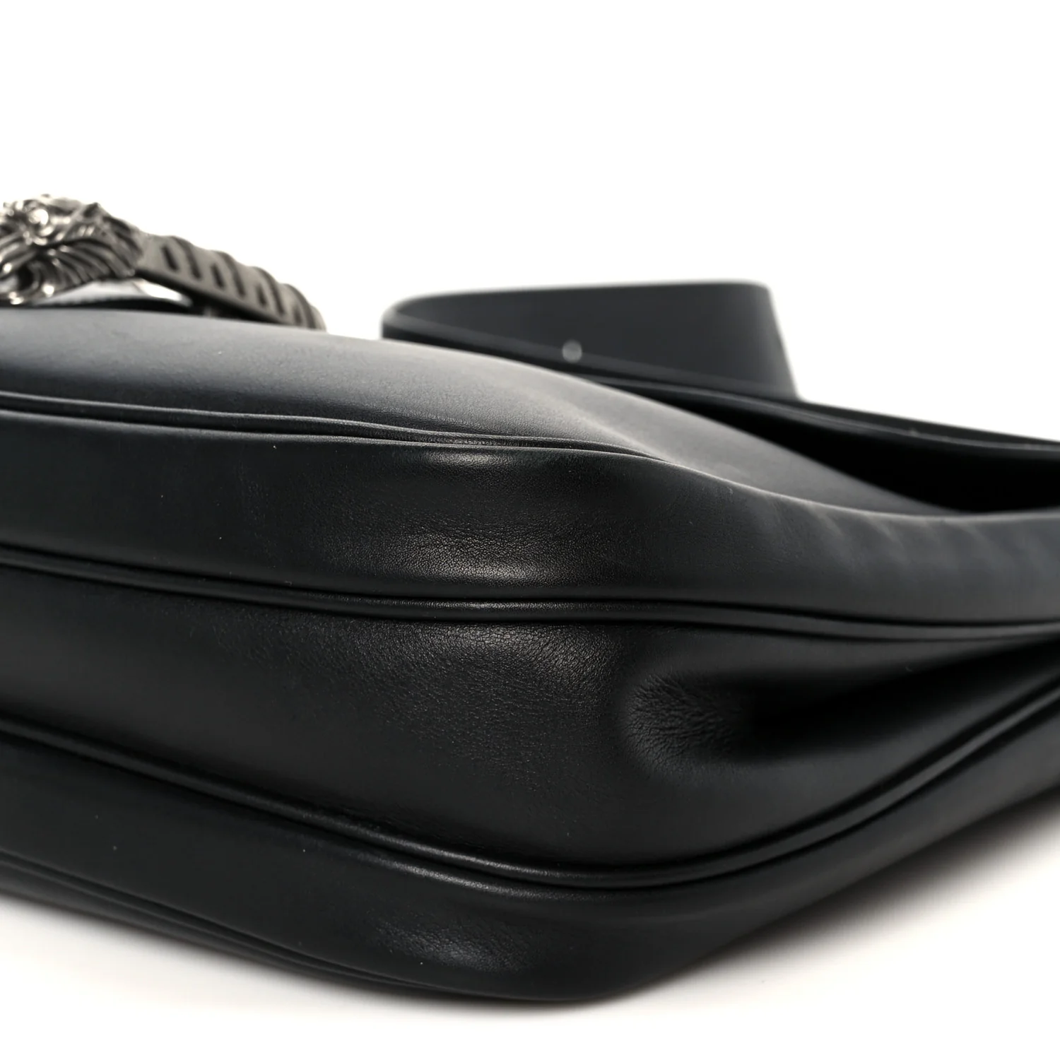 Calfskin Dionysus Messenger Bag Black