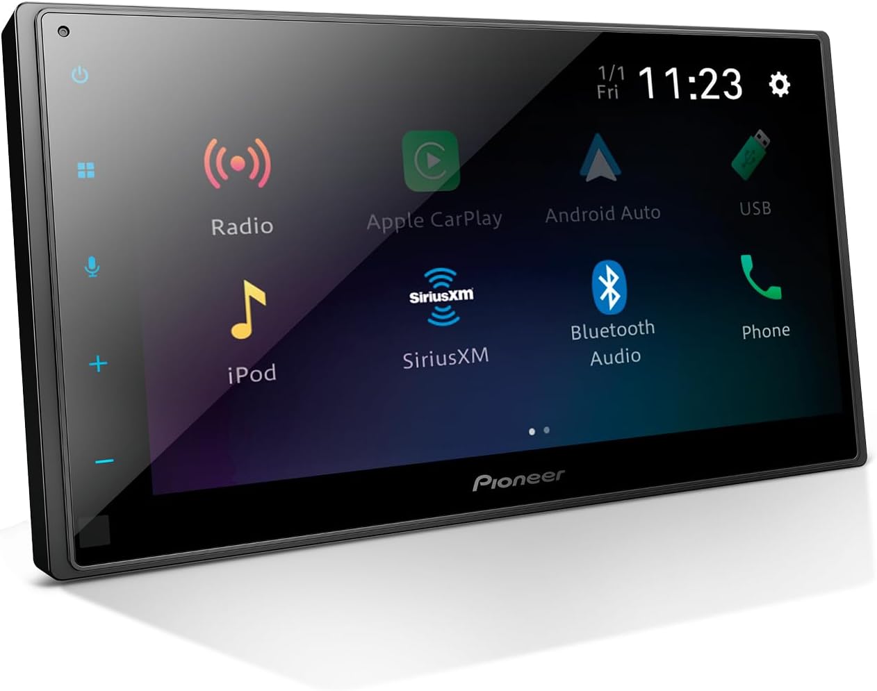 Pioneer DMH-1770NEX Double-DIN Digital Multimedia Receiver  Wired Apple CarPlay and Android Auto  6.8” Capacitive Touchscreen