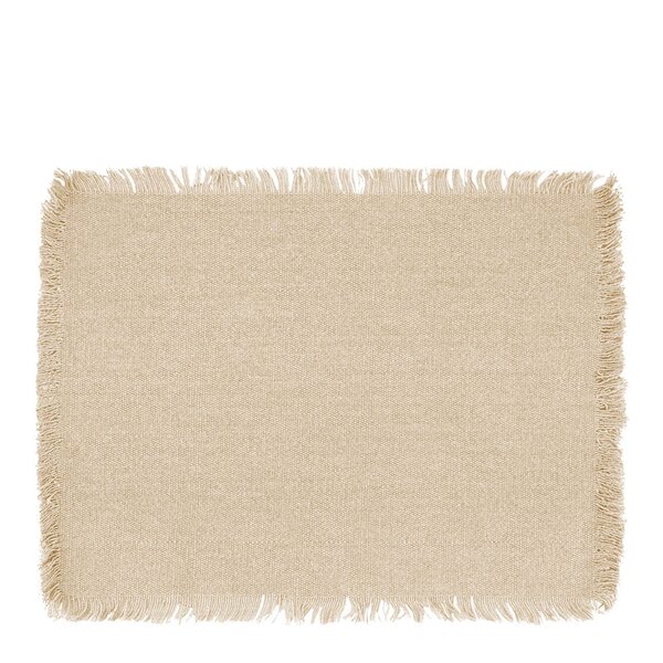 Mayaha dekkebrikke  30x40 cm beige