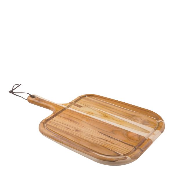 Skjærefjøl i tre 28x27 teak