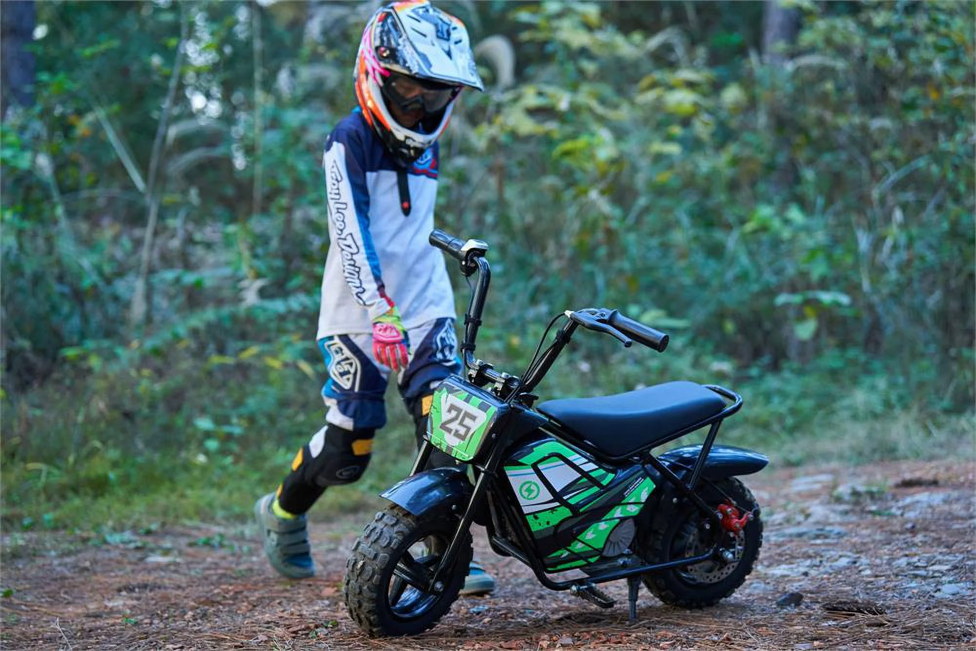 Mototec 24v 250w Electric Powered Mini Bike Black