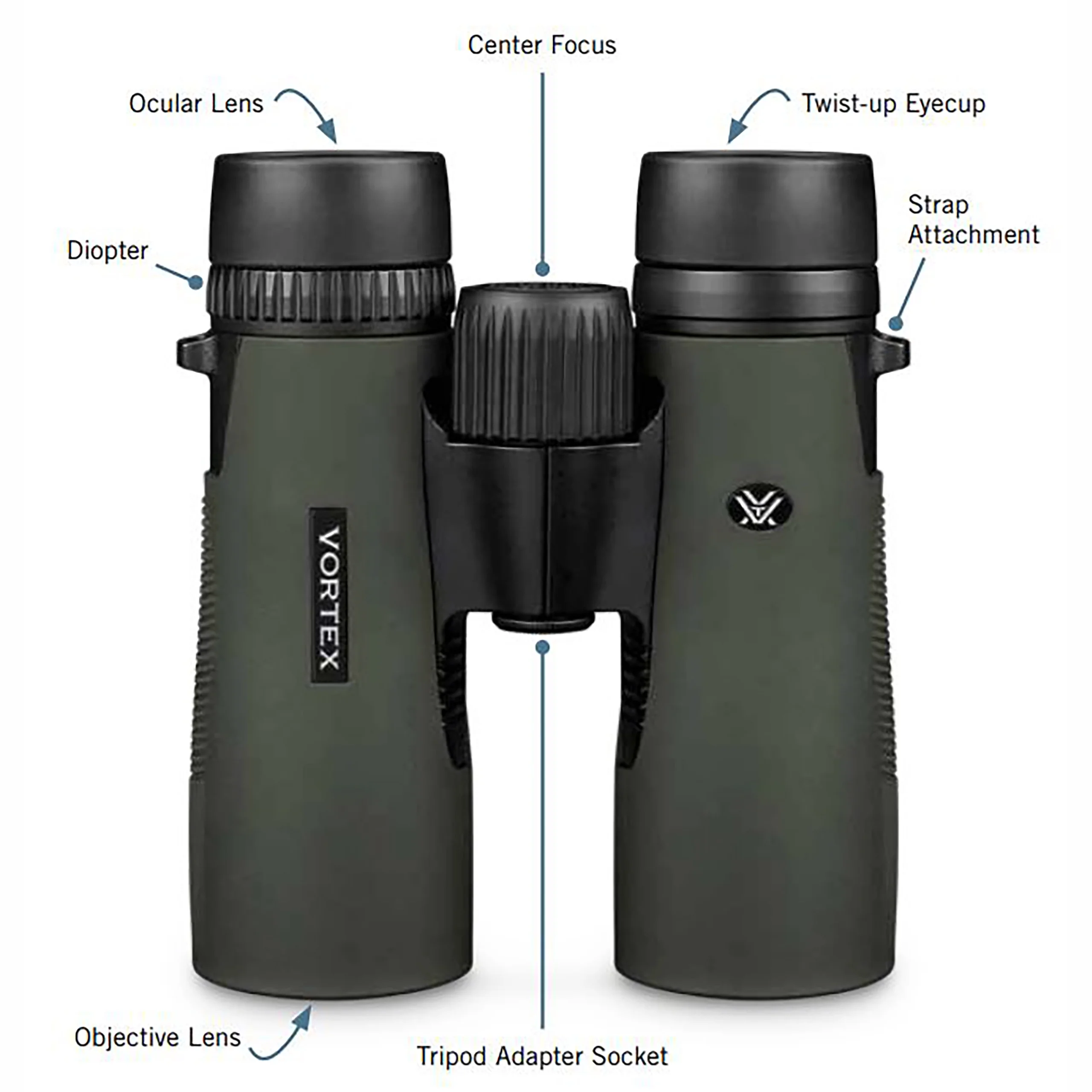 Diamondback HD Binoculars 10x42(10x42) - Image 8