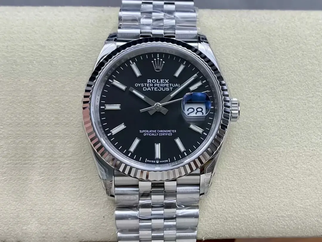 Rolex Datejust M126234-0015 36MM VS Factory Gray Strap