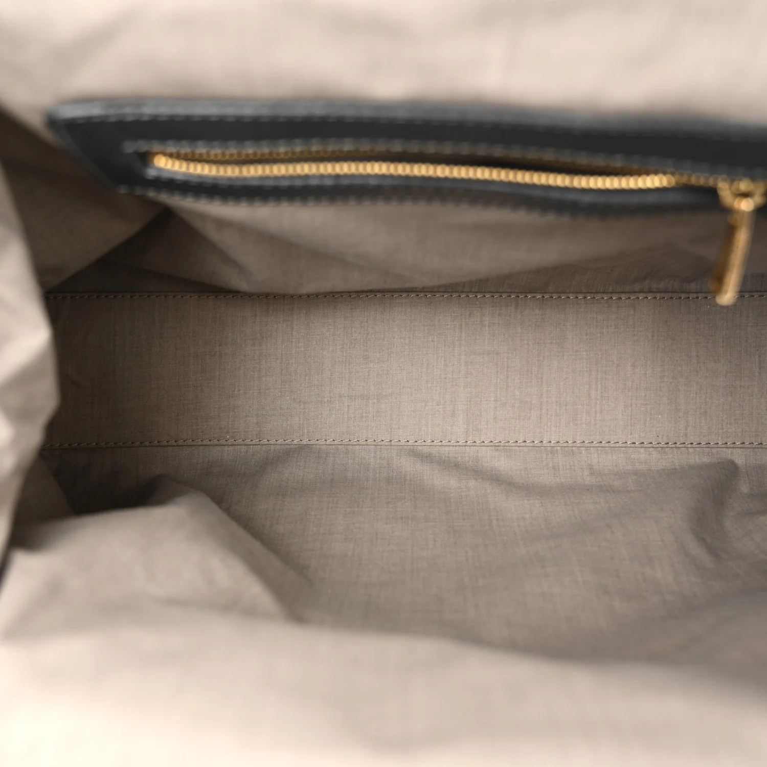 Calfskin Quilted Stam Dark Grey