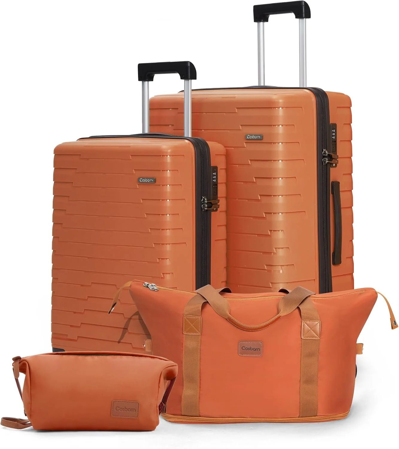 Ensemble de 5 valises à roulettes, valise rigide en ABS avec roulettes multidirectionnelles