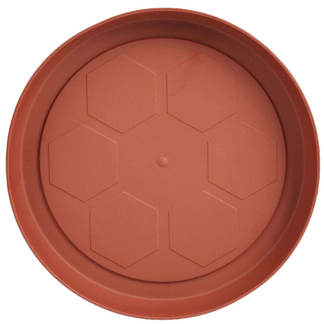 Soucoupe plastique pour pot rond 10L rouge