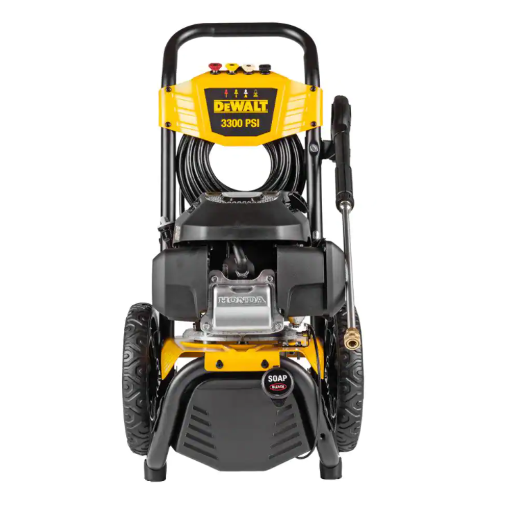 Nettoyeur haute pression à essence DEWALT 3300 PSI 2,4 GPM (eau froide) avec moteur HONDA GCV200