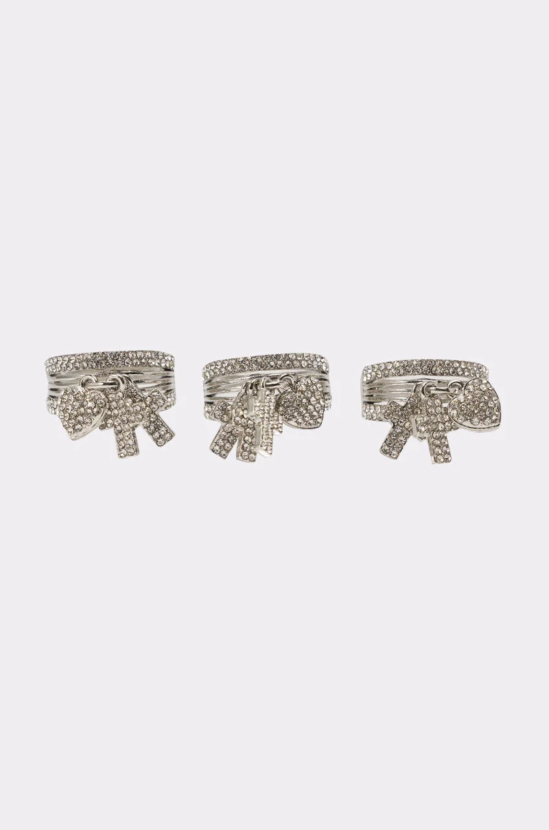 ANGELS WITH ME RING SET - Akira Store