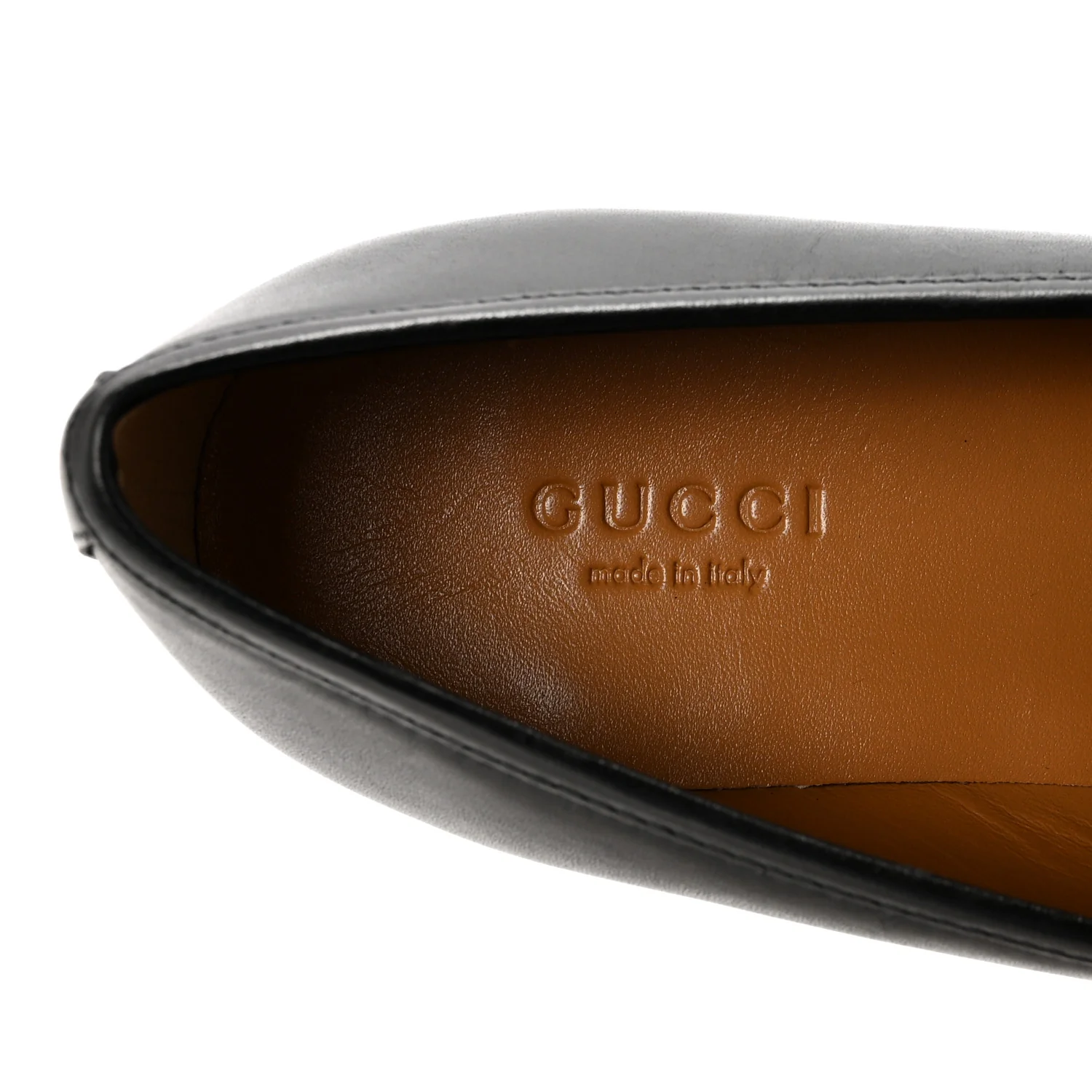 Calfskin Womens Jordaan Loafers 36.5 Black